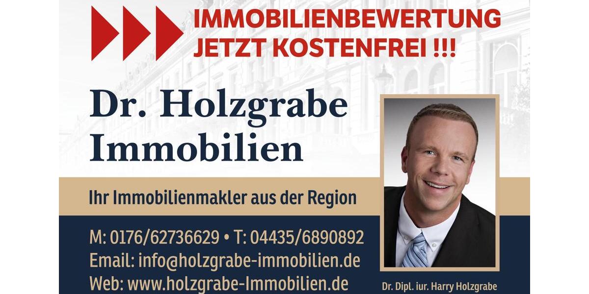 Erdgeschoßwohnung Großenkneten - 2 Zimmer, 55 m&sup2;, 645&euro; | Angebot:24749286