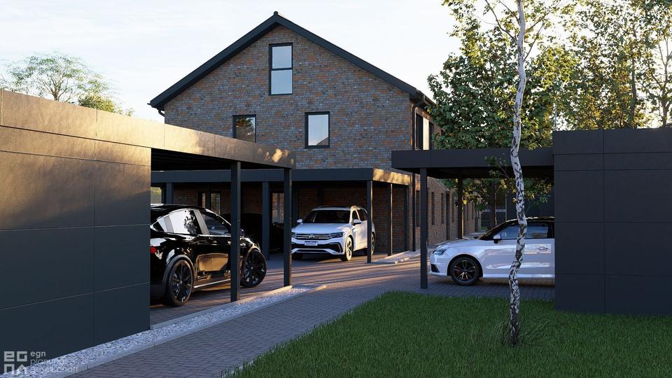 Rastede - Im Göhlen: Neubau-Reihenendhaus mit Einbauküche als Erstbezug 5 zimmer