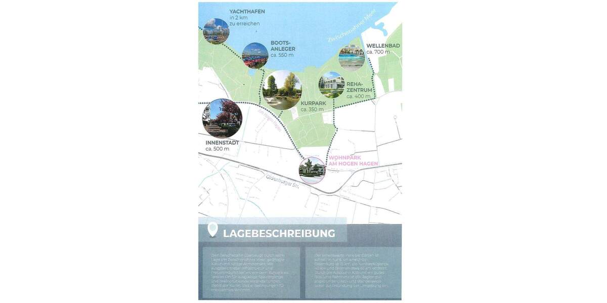 Etagenwohnung Bad Zwischenahn Bad Zwischenahn I - 2 Zimmer, 80 m&sup2;, 491.675&euro; | Angebot:25769645