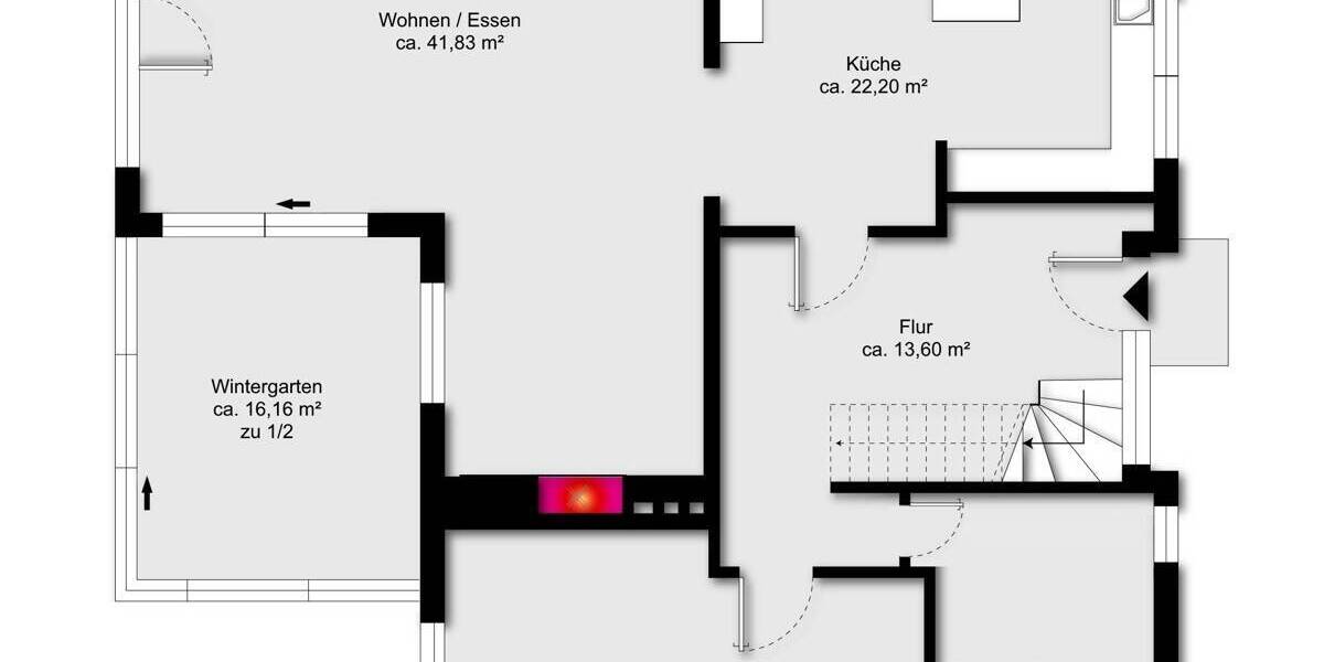Einfamilienhaus Schwanewede / Löhnhorst Löhnhorst - 5 Zimmer, 197 m&sup2;, 565.000&euro; | Angebot:25929550