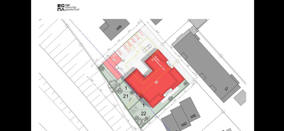 Etagenwohnung Oldenburg Drielaker-Moor - 2 Zimmer, 54 m&sup2;, 279.000&euro; | Angebot:26795668