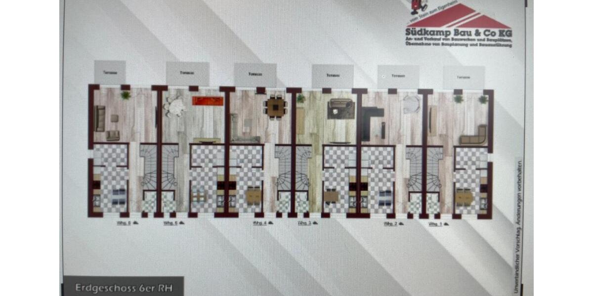 Reihenhaus Oldenburg Eversten - 6 Zimmer, 135 m&sup2;, 1.850&euro; | Angebot:25364112