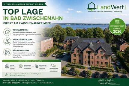 Wohnung Bad Zwischenahn / Rostrup Rostrup - 2 Zimmer, 66 m&sup2;, 330.000&euro; | Angebot:26474646