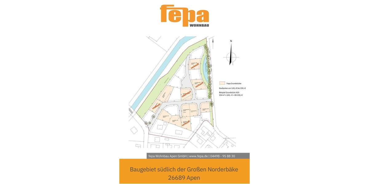 Grundstück Apen Aperfeld - 80.330&euro; | Angebot:25708293