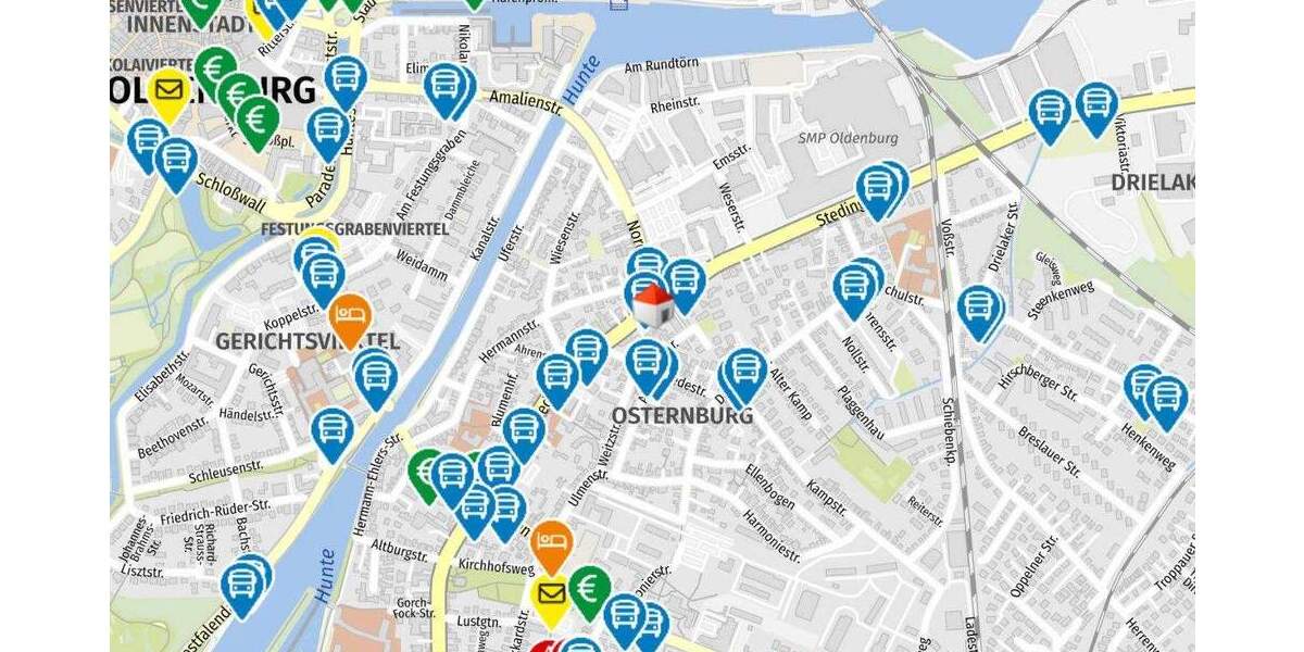 Gewerbeobjekt Oldenburg / Osternburg Osternburg - 1 Zimmer, 33 m&sup2;, 129.000&euro; | Angebot:25604216