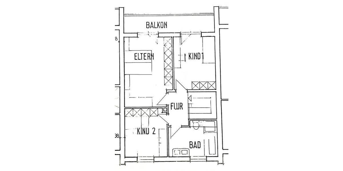 Reihenmittelhaus Rastede Rastede II - 4 Zimmer, 95 m&sup2;, 229.000&euro; | Angebot:25688731