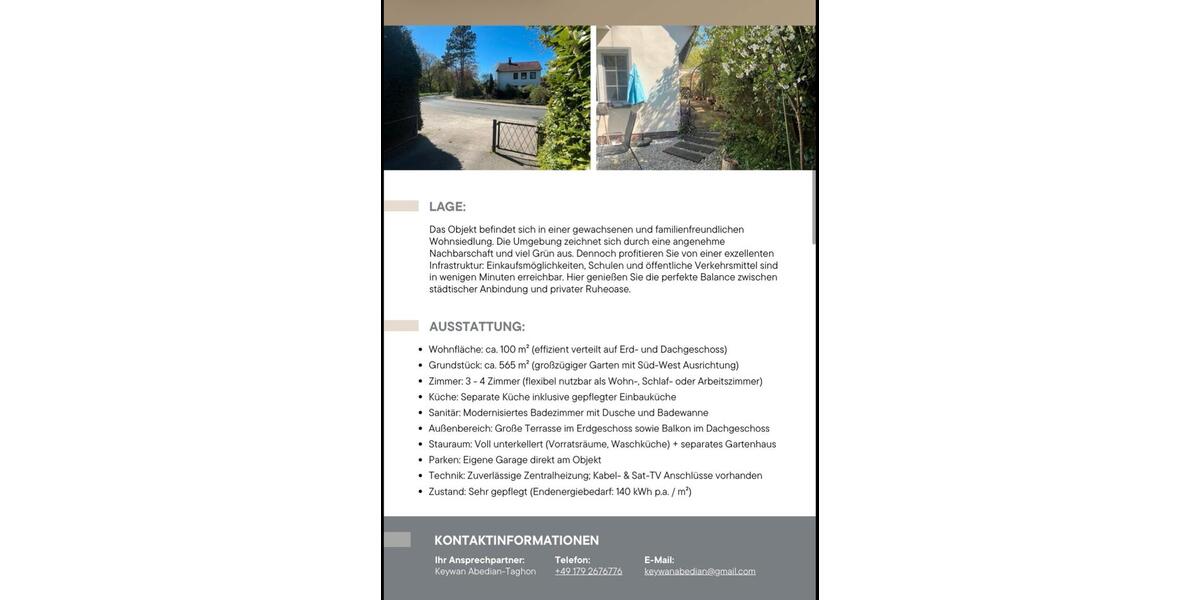 Einfamilienhaus Oldenburg Alexandersfeld - 5 Zimmer, 100 m&sup2;, 385.000&euro; | Angebot:26283697