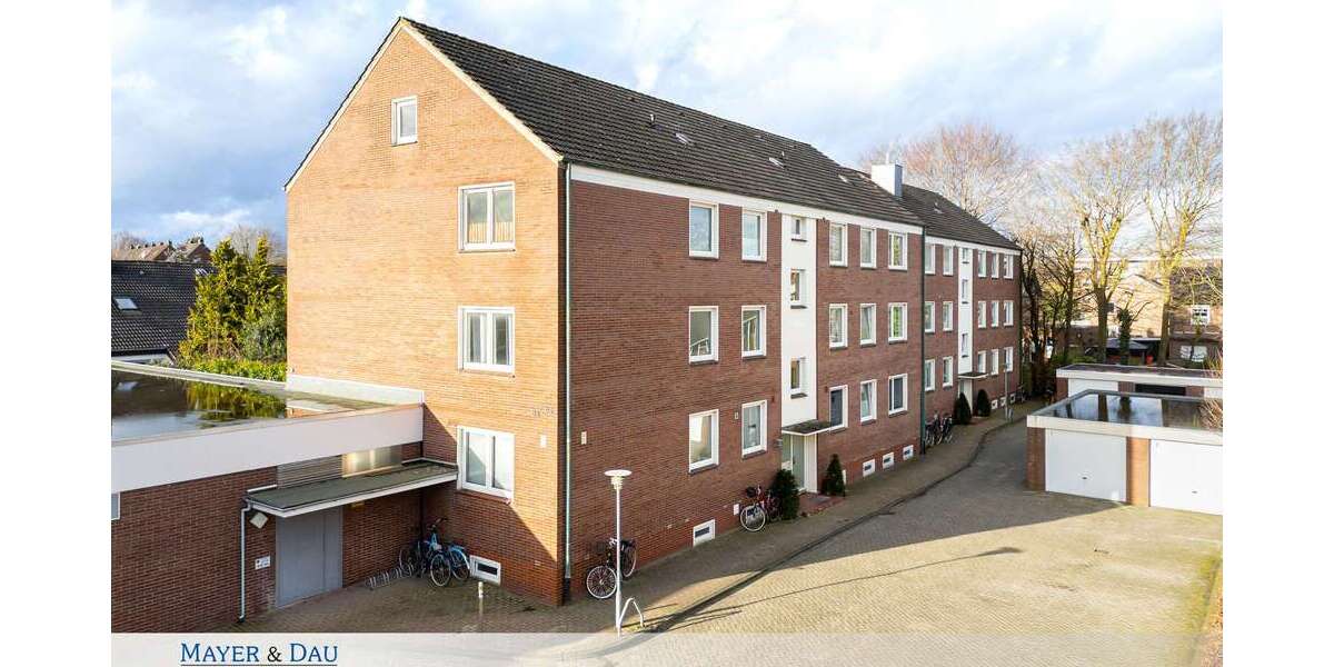 Etagenwohnung Oldenburg Bürgeresch - 2 Zimmer, 58 m&sup2;, 165.984&euro; | Angebot:22645087