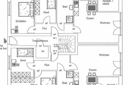 Wohnung Oldenburg Alexandersfeld - 3 Zimmer, 80 m&sup2;, 1.200&euro; | Angebot:27608288