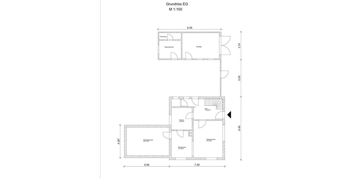 Einfamilienhaus Oldenburg Etzhorn - 5 Zimmer, 102 m&sup2;, 379.000&euro; | Angebot:24868732