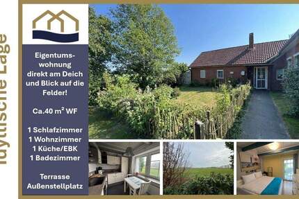 Wohnung Jade Diekmannshausen - 2 Zimmer, 40 m&sup2;, 59.000&euro; | Angebot:24544969