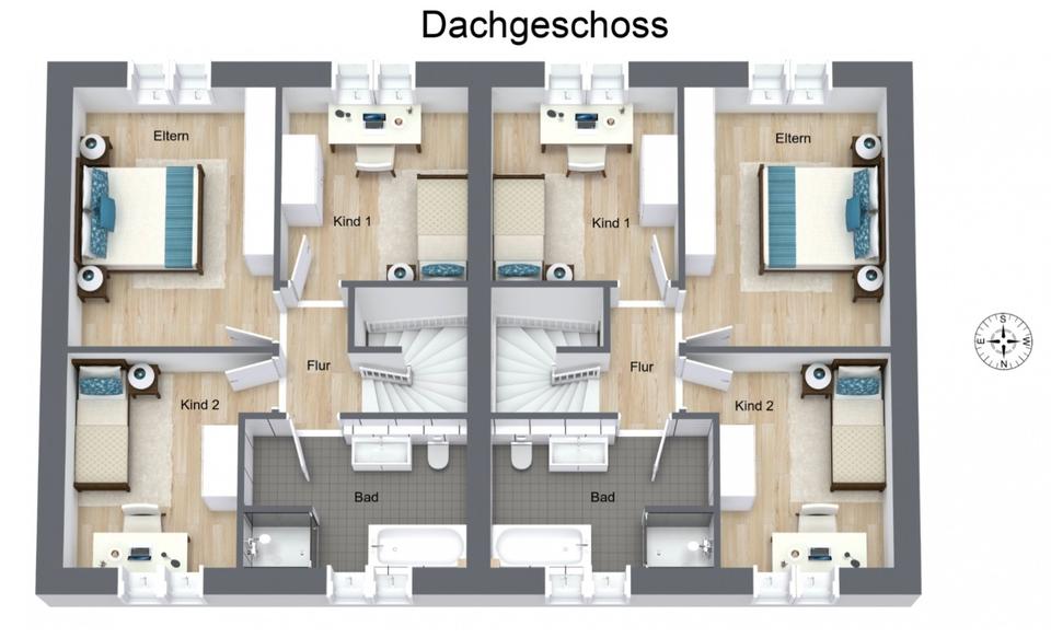 Neubau Doppelhaushälfte in Oldenburg - Ofenerdiek zu vermieten 4 zimmer