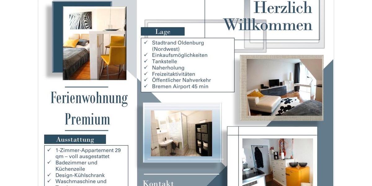 Dachgeschoßwohnung Oldenburg Alexandersfeld - 1 Zimmer, 29 m&sup2;, 70&euro; | Angebot:25869734