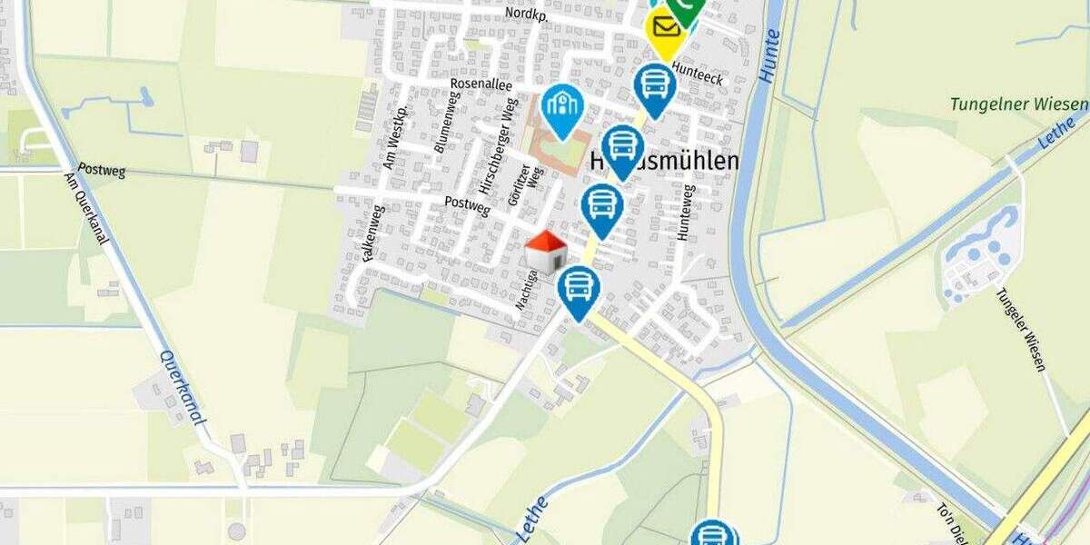 Etagenwohnung Wardenburg Hundsmühlen II - 2 Zimmer, 62 m&sup2;, 199.000&euro; | Angebot:23953600