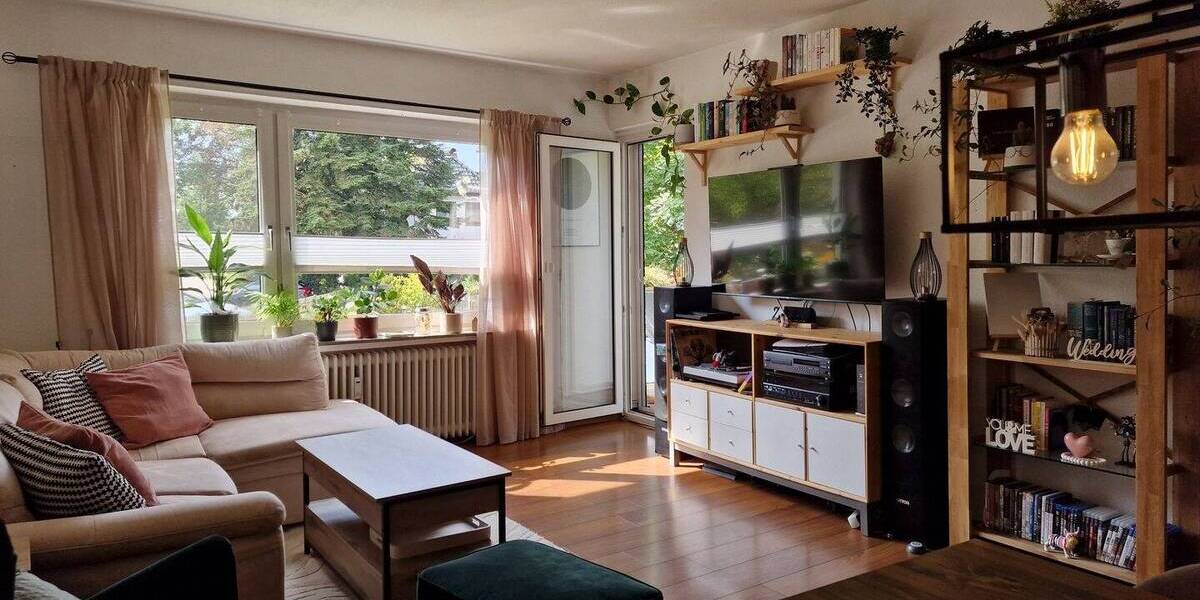Behagliche 3-Zimmer-Wohnung mit Sonnen-Loggia im Ort Ofen 3 zimmer