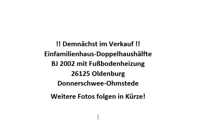 Einfamilienhaus Oldenburg Etzhorn - 4.5 Zimmer, 131 m&sup2;, 515.000&euro; | Angebot:26984407
