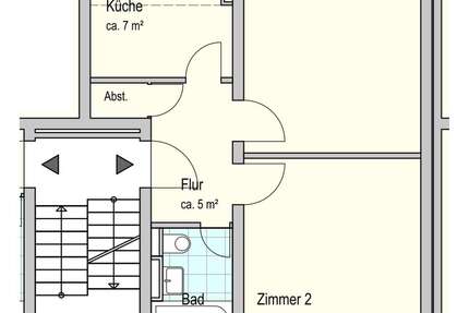Wohnung Oldenburg Rauhehorst - 2 Zimmer, 53 m&sup2;, 490&euro; | Angebot:26300906