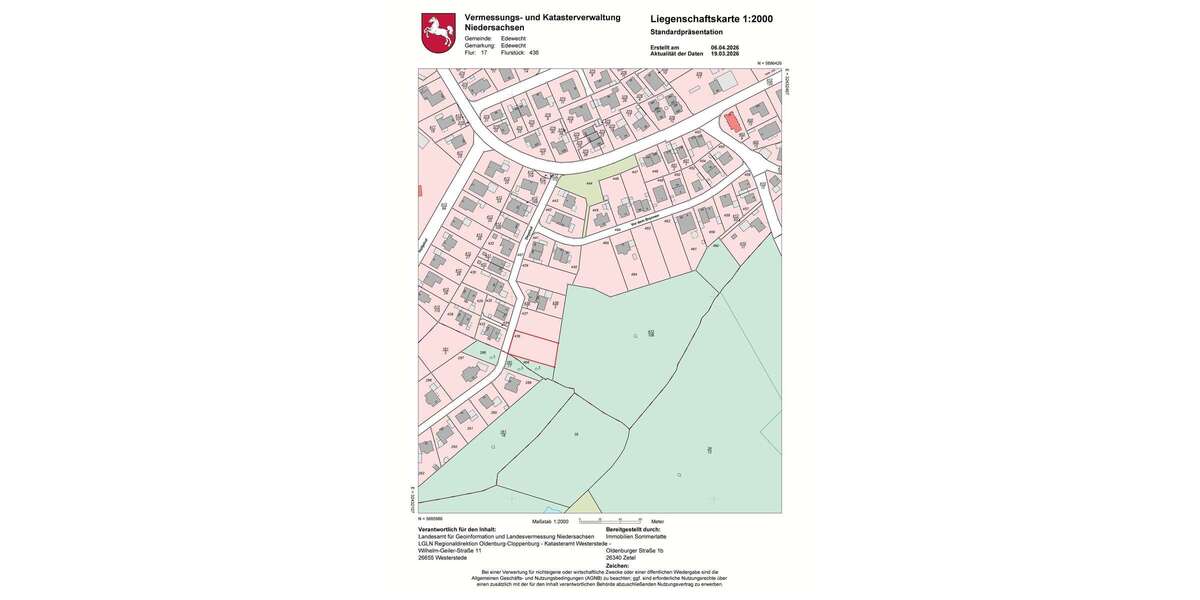 Grundstück Edewecht - 245.080&euro; | Angebot:26114265