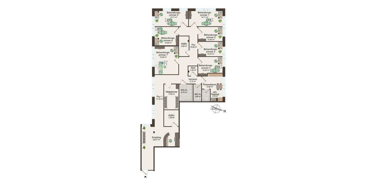 Gewerbeobjekt Oldenburg Eversten - 2.736&euro; | Angebot:26342941