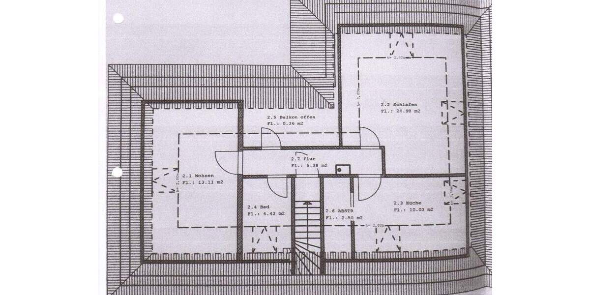 Etagenwohnung Oldenburg Kreyenbrück - 2 Zimmer, 60 m&sup2;, 590&euro; | Angebot:25177262