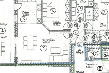 Wohnung Schwanewede - 3 Zimmer, 99 m&sup2;, 1.250&euro; | Angebot:25080280