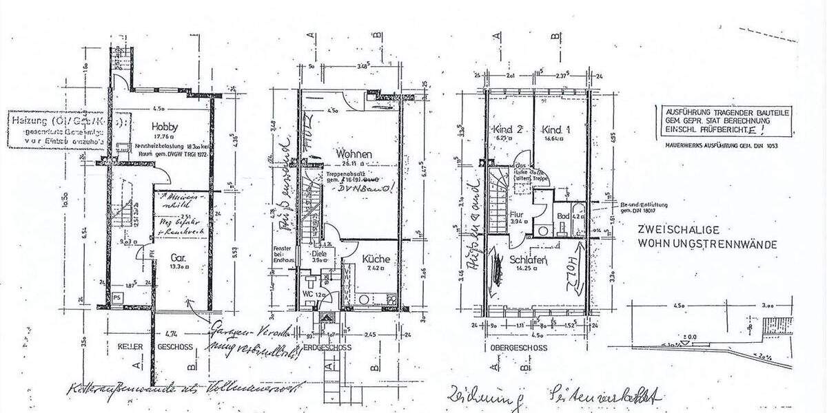 Doppelhaushälfte Delmenhorst Brendel/Adelheide - 4 Zimmer, 77 m&sup2;, 165.000&euro; | Angebot:25685424