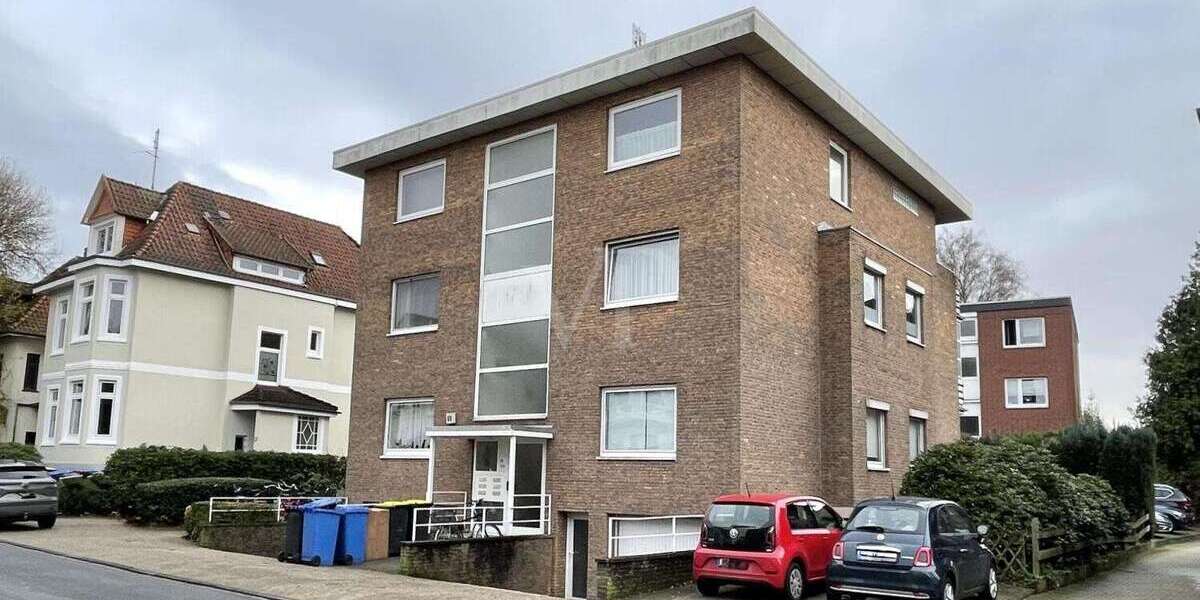 Etagenwohnung Oldenburg Ziegelhof - 3 Zimmer, 72 m&sup2;, 159.000&euro; | Angebot:23835125
