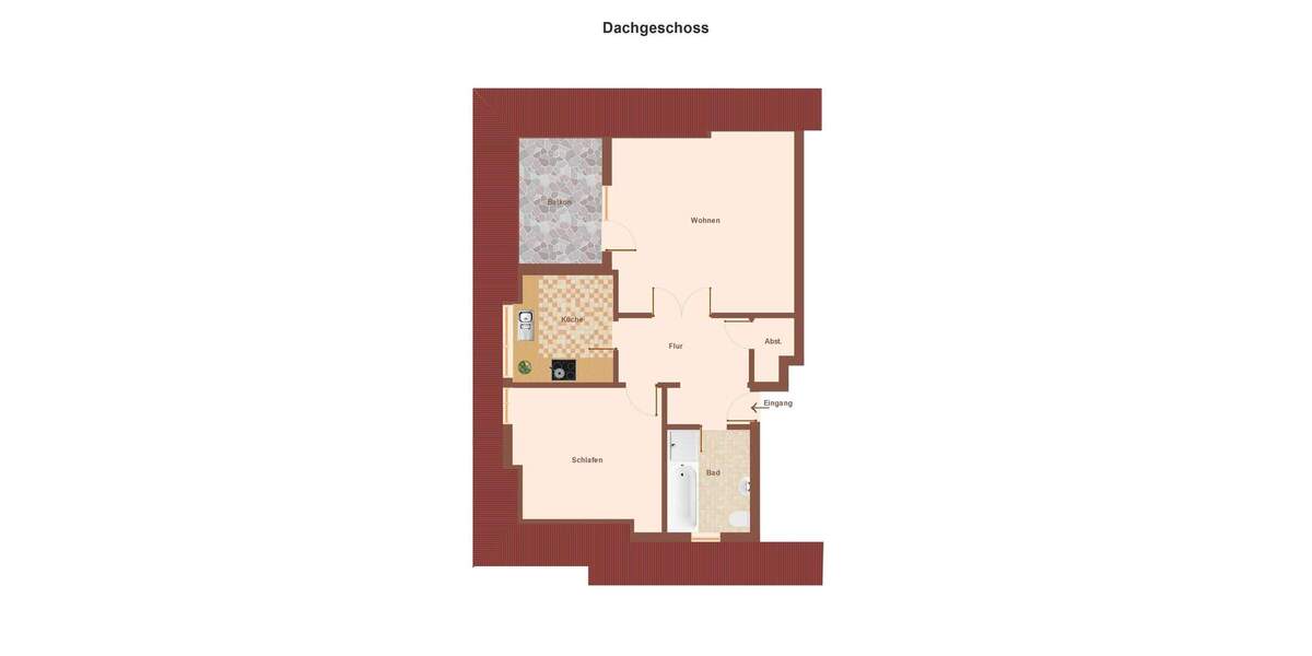 Etagenwohnung Westerstede - 2 Zimmer, 62 m&sup2;, 180.000&euro; | Angebot:25773653