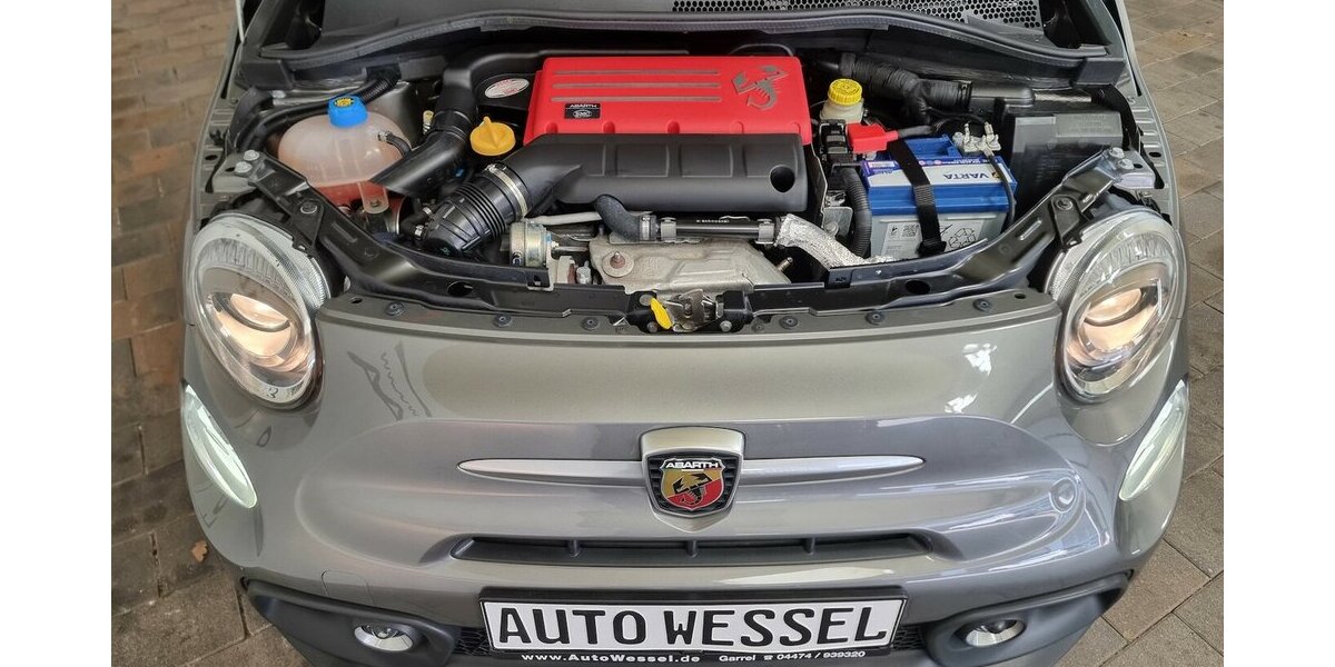 Abarth 595 Turismo Sport LED Navi Klima Memory Leder 21.500 km 21.450 &euro; Garrel 49681