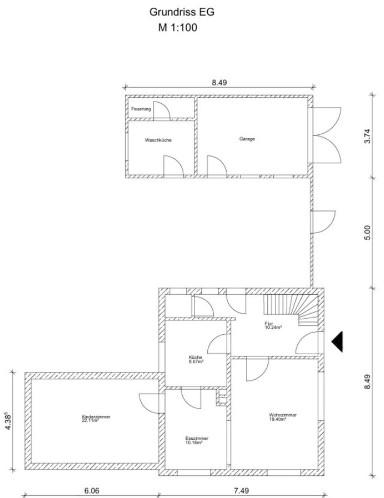 Haus in Heidkamp vor Oldenburg Wiefelstede Rastede B'Zw. v.Privat 5 zimmer