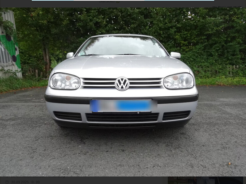 VW Golf IV 192.000 km 3.499 € Oldenburg 26105