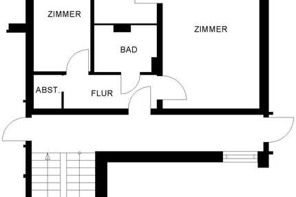 Wohnung Oldenburg Eversten - 2 Zimmer, 50 m&sup2;, 430&euro; | Angebot:26815303
