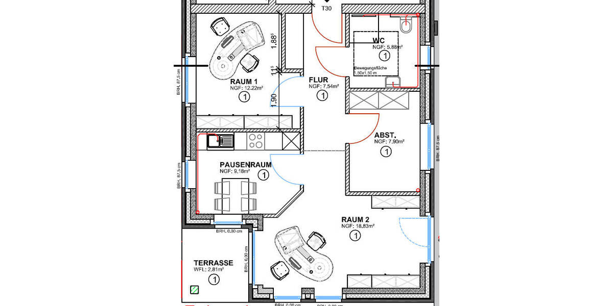 Gewerbeobjekt Wardenburg Wardenburg I - 2 Zimmer, 259.500&euro; | Angebot:25799057