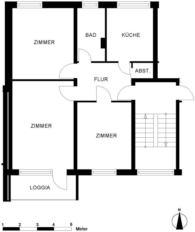 Wohnung zum Mieten in Oldenburg 527 € 70.25 m²