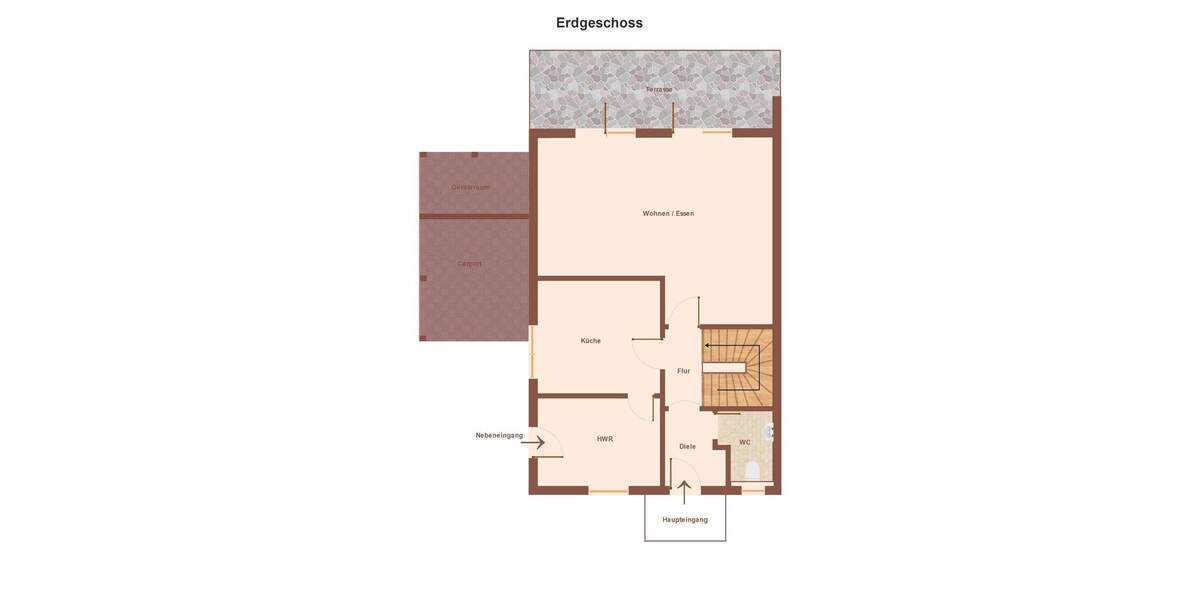 Doppelhaushälfte Westerstede - 4 Zimmer, 115 m&sup2;, 1.100&euro; | Angebot:24990421