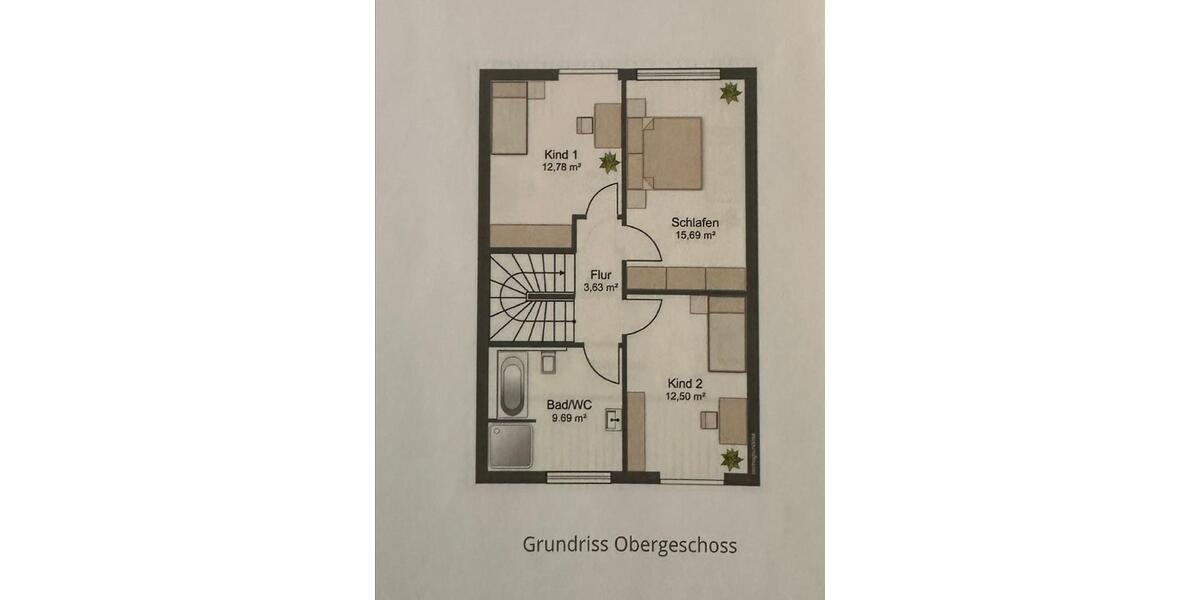 Reihenhaus Oldenburg Eversten - 5 Zimmer, 144 m&sup2;, 1.800&euro; | Angebot:24816573