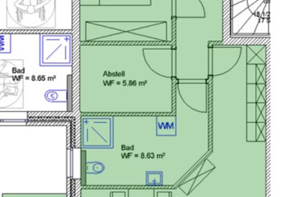 Moderne Erdgeschosswohnung mit Terrasse in Oldenburg-Osternburg 2 zimmer