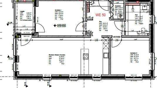 Etagenwohnung Oldenburg Bürgerfelde - 3 Zimmer, 95 m&sup2;, 1.390&euro; | Angebot:26257447