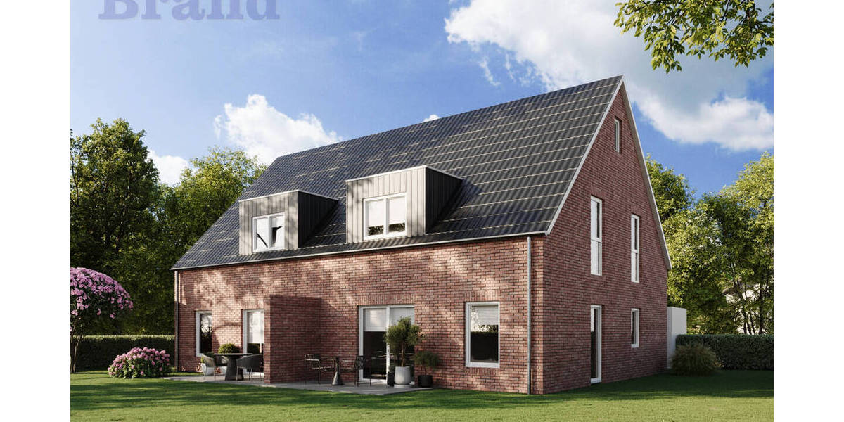 Doppelhaushälfte Wardenburg Wardenburg II-West - 4 Zimmer, 100 m&sup2;, 389.000&euro; | Angebot:26093465