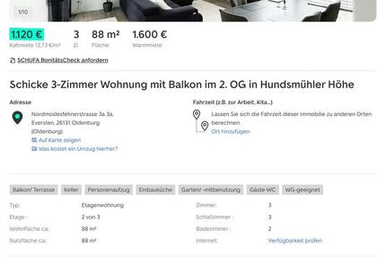 *NEU* Vollmöbilierte Neubauwohnung 3 zimmer