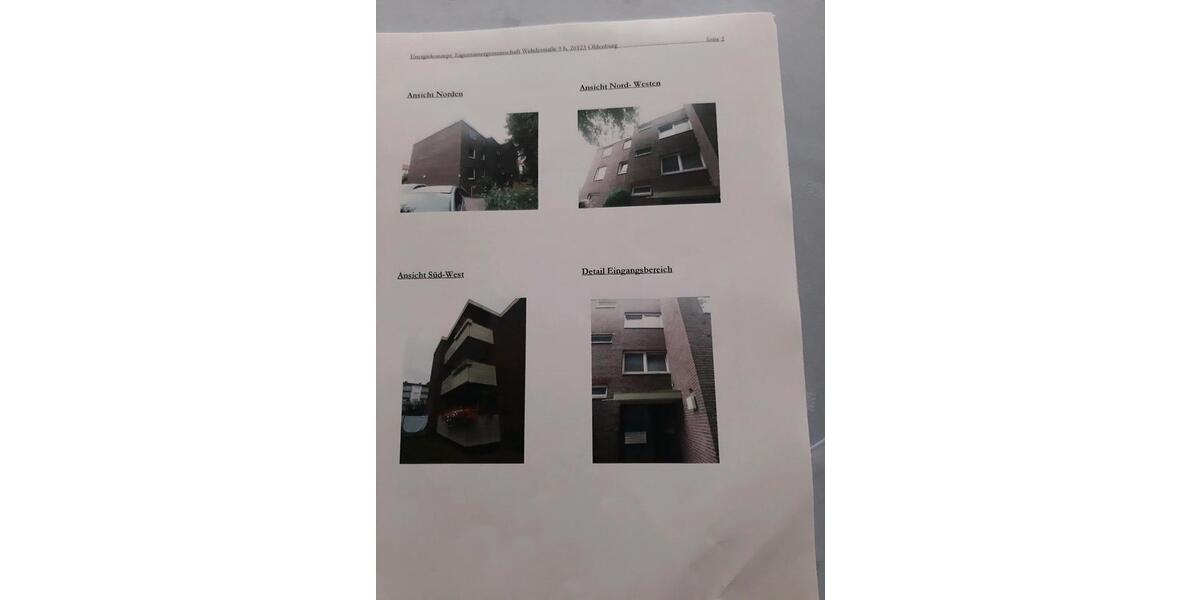 Erdgeschoßwohnung Oldenburg Bürgeresch - 2 Zimmer, 54 m&sup2;, 190.000&euro; | Angebot:25044447