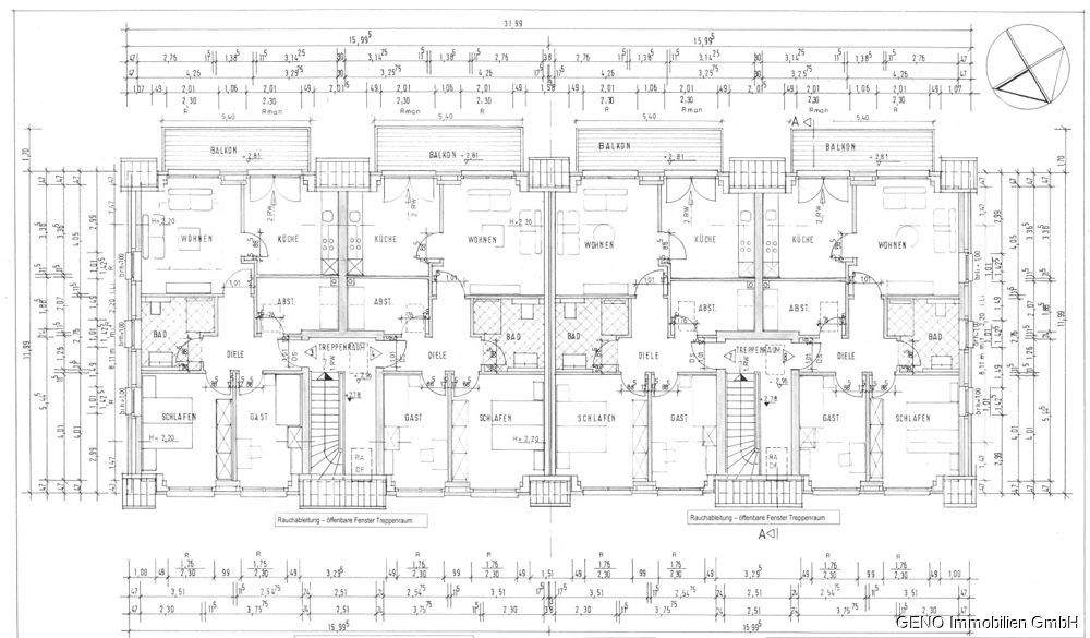 Etagenwohnung Berne / Bardenfleth Bardenfleth - 3 Zimmer, 70 m&sup2;, 249.000&euro; | Angebot:25691338