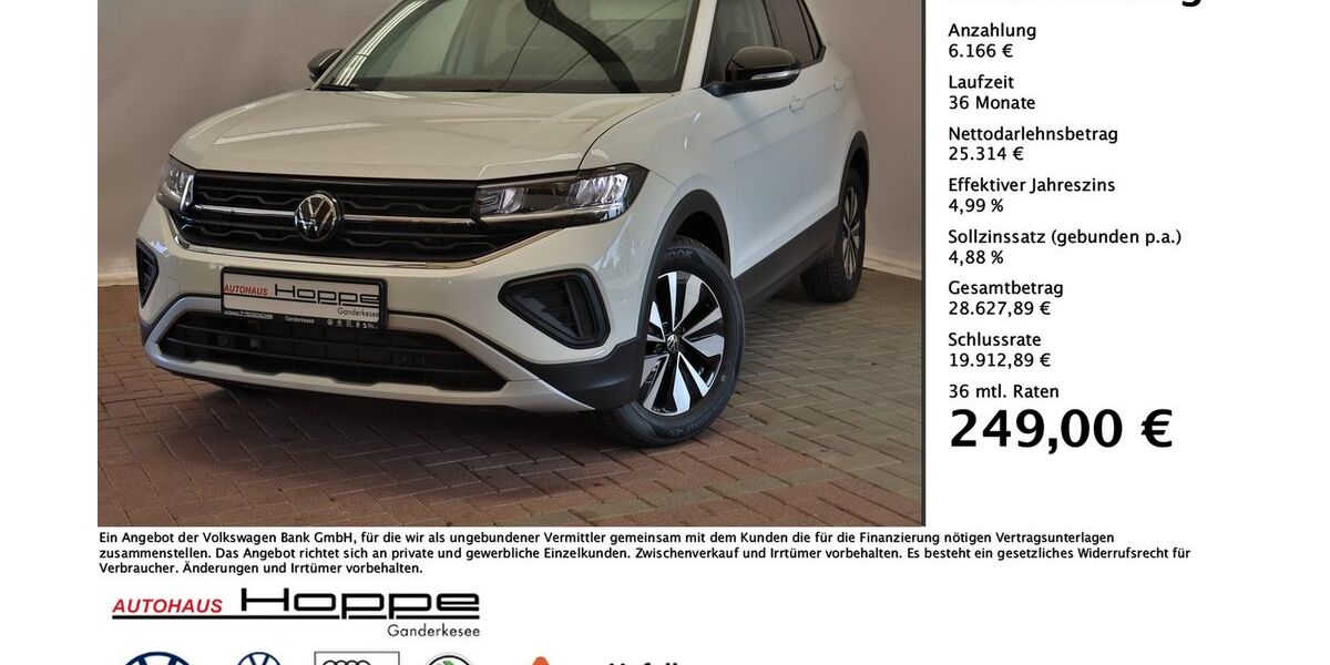 VW T-Cross 4.252 km 28.880 € Ganderkesee 27777