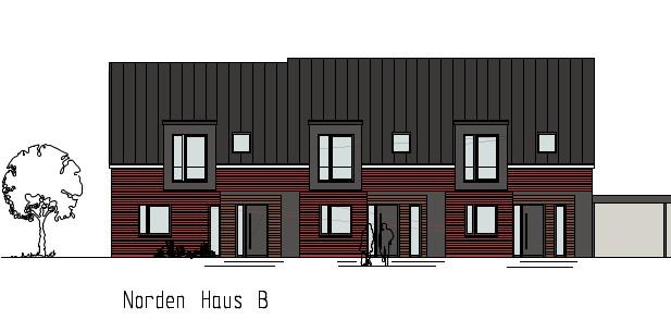 Neuwertiges Reihenendhaus in Oldenburg 3 zimmer