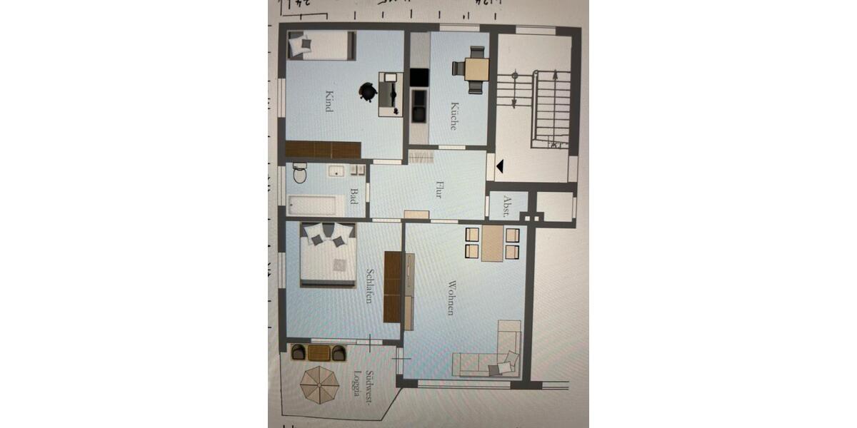 Etagenwohnung Oldenburg Etzhorn - 3 Zimmer, 73 m&sup2;, 230.000&euro; | Angebot:24246528