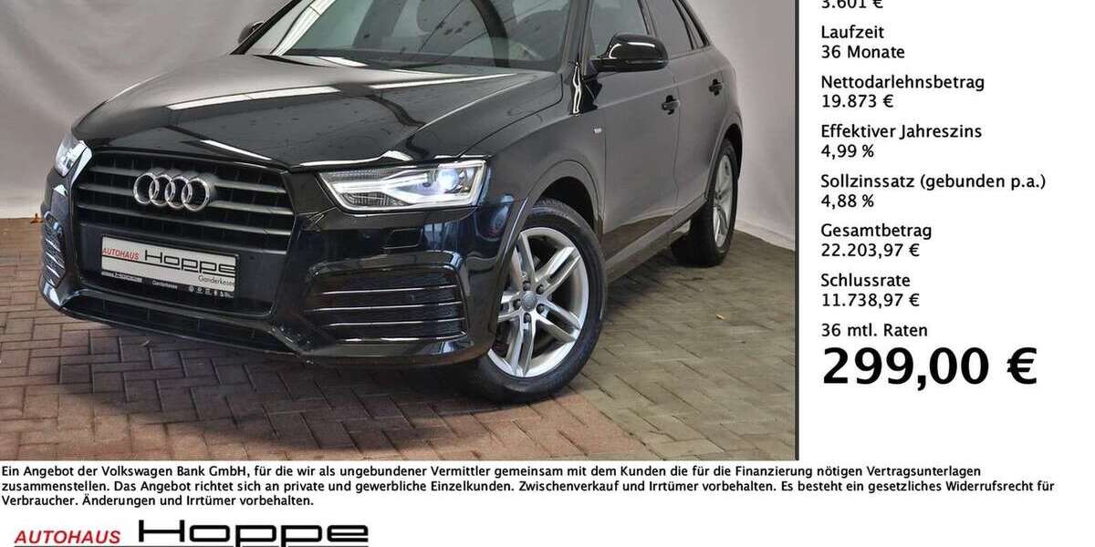 Audi Q3 71.314 km 23.480 € Ganderkesee 27777