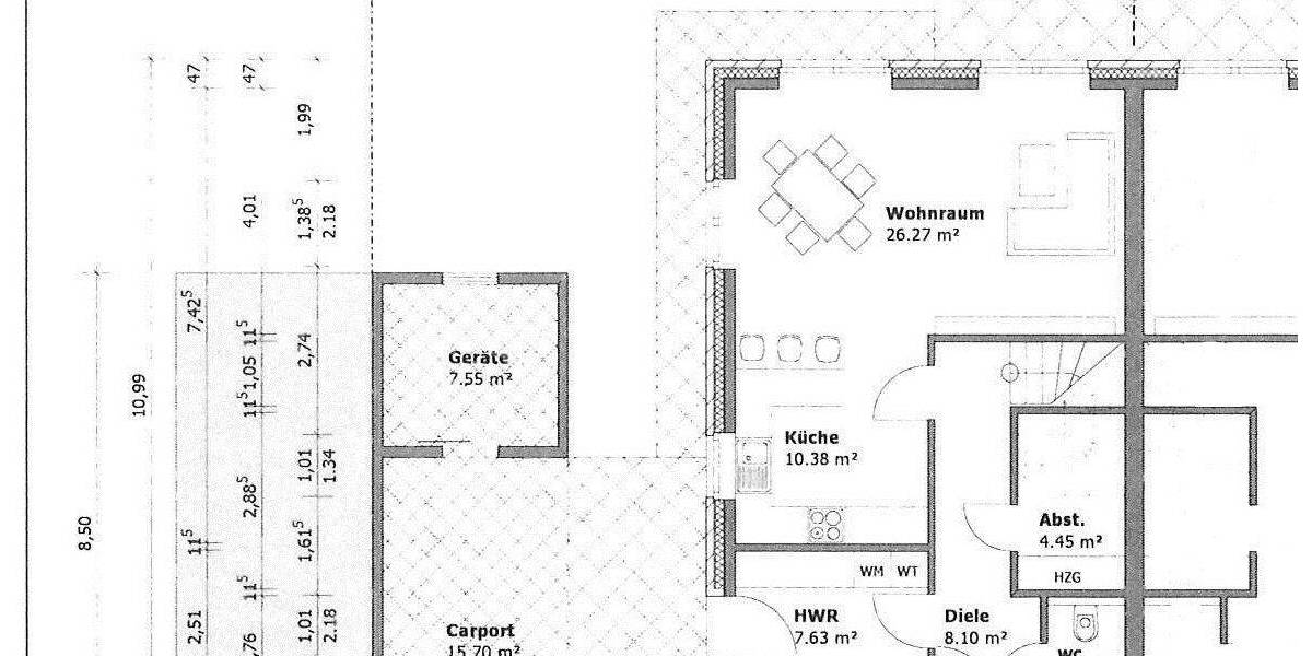 Doppelhaushälfte Bad Zwischenahn Ohrwege - 4 Zimmer, 109 m&sup2;, 1.350&euro; | Angebot:26840523