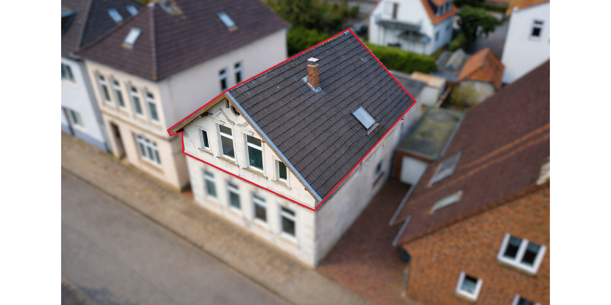 Dachgeschoßwohnung Brake (Unterweser) - 5 Zimmer, 77 m&sup2;, 750&euro; | Angebot:25654535