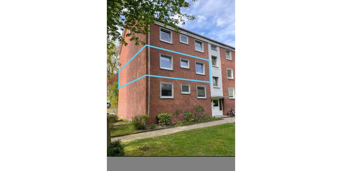 Etagenwohnung Oldenburg Drielaker-Moor - 3 Zimmer, 74 m&sup2;, 189.000&euro; | Angebot:26762057