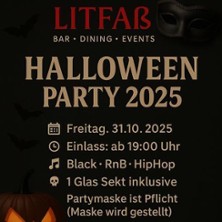 Litfaß Oldenburg Halloween Party - Live DJ | Black, R'N'B und Hip-Hop 31.10.2025 Litfaß
